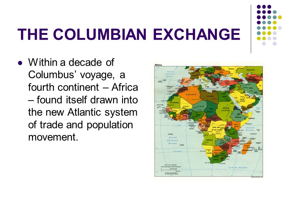 What was the nature of the columbian exchange essay